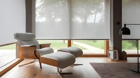 Interiérové látkové rolety na míru