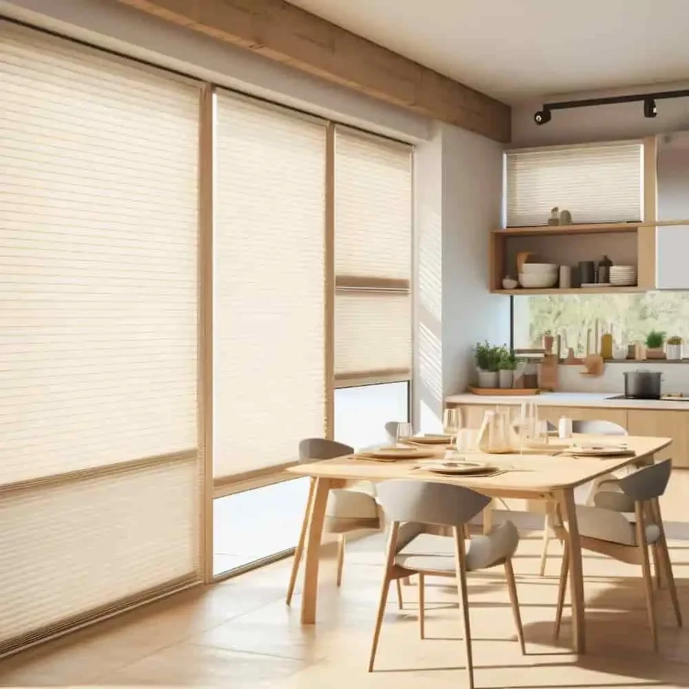 Plisé žaluzie Brno - stínící technika