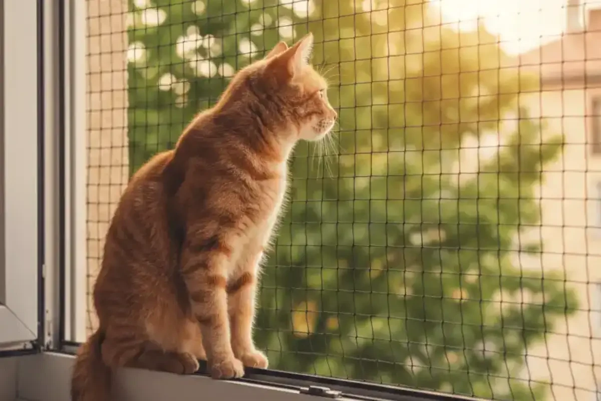 Ochranné sítě pro kočky Brno