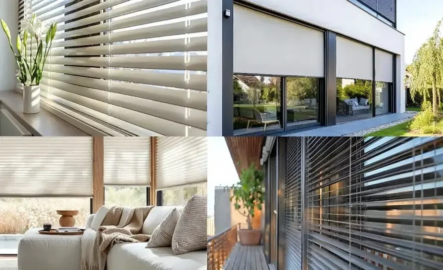 Nabídka stínicí techniky Brno: interiérové žaluzie, plisé, venkovní screenové rolety a sítě proti hmyzu